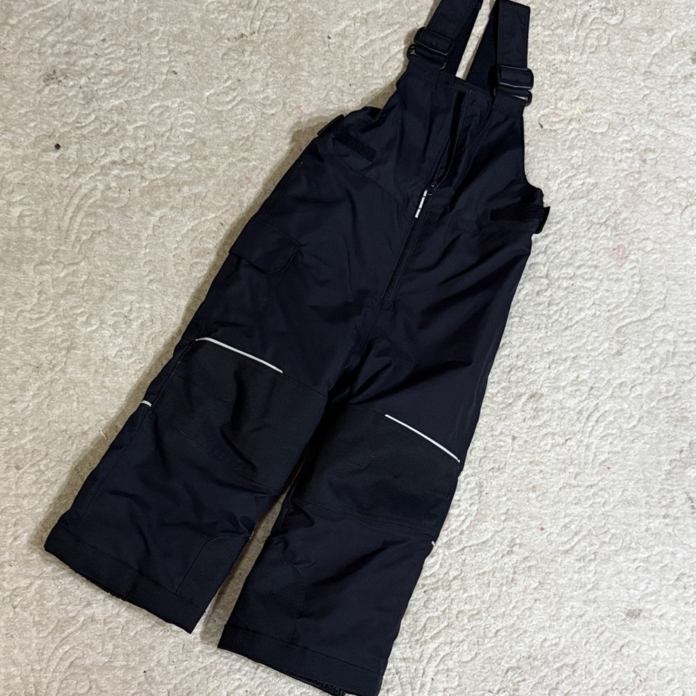Columbia Black Kids Snow Bib